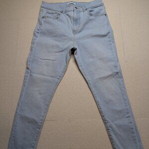 Loft light wash jeans "The Skinny"